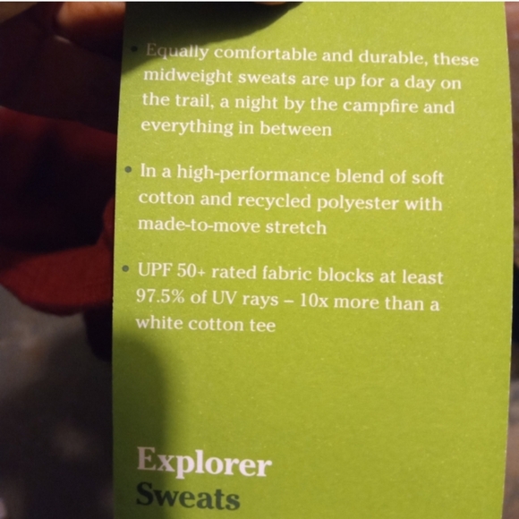 🆕 L.L Bean Women's Explorer Sweatshirt, Funnelneck, Red Wine, Medium, NWT - Picture 11 of 13